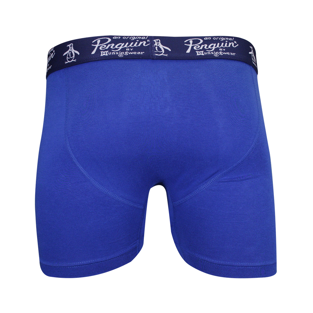 Original Penguin Men's Blue Open Fly Boxer Brief (S01C)