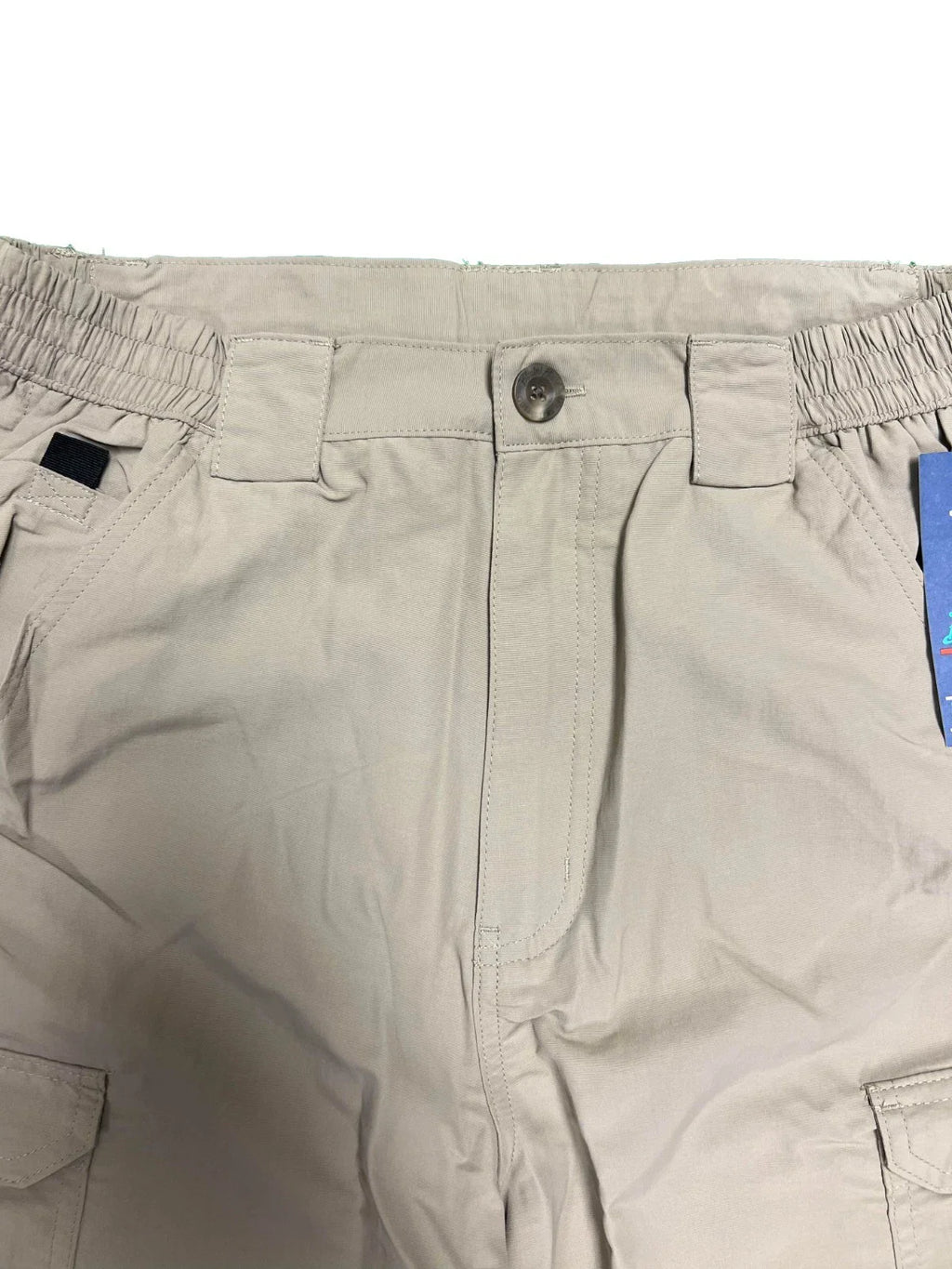 Bimini Bay Outfitters Men's Khaki Short Boca Grande II Fishing (S05)
