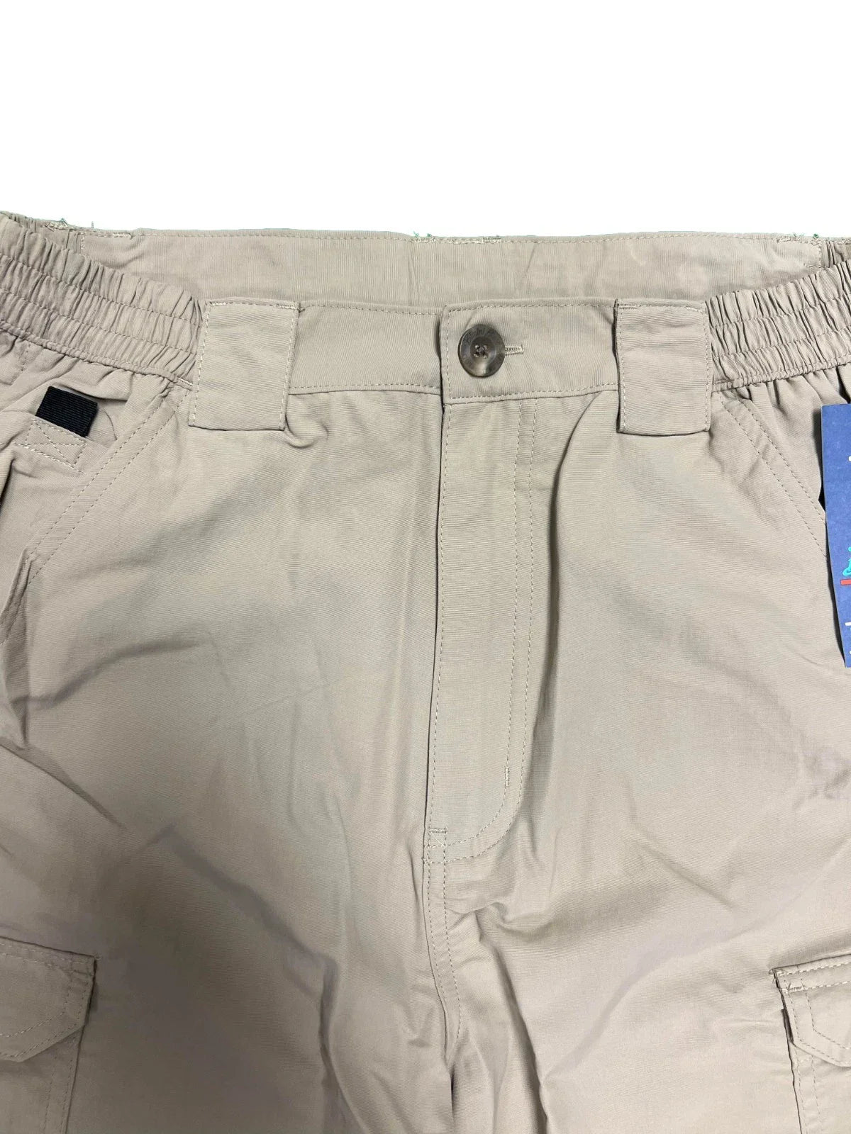 Bimini Bay Outfitters Men's Khaki Short Boca Grande II Fishing (S05)