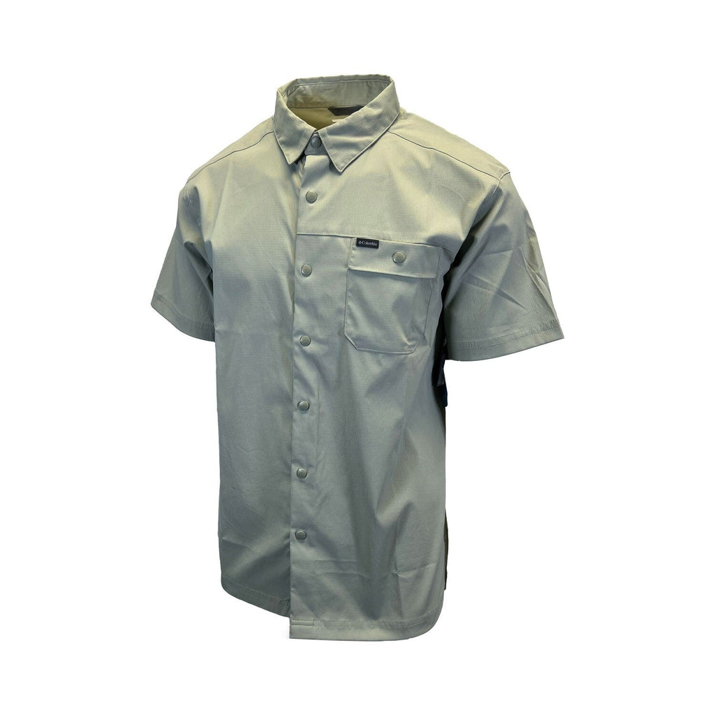 Columbia Men's Shirt Landroamer Ripstop Shark, Safari, Canoe S/S