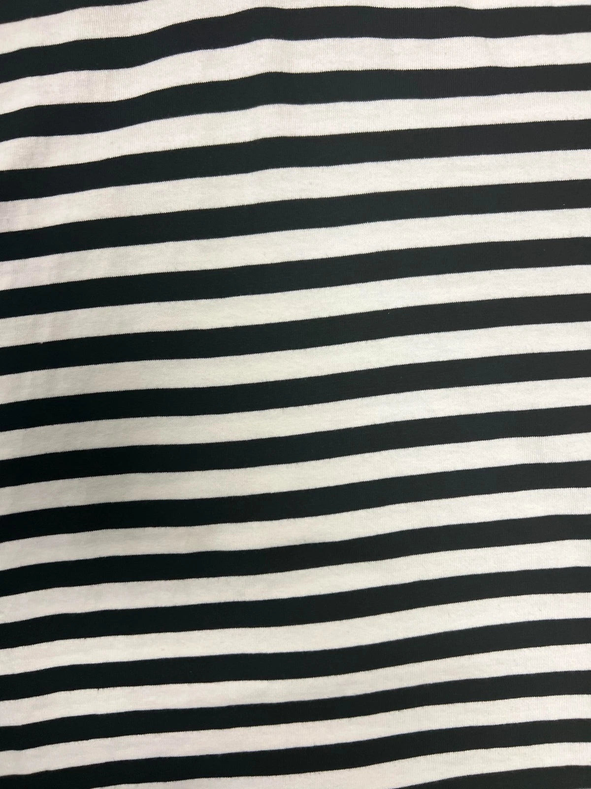 Tommy Baham Women's Black & White Dress Amira Stripe Tunic Split Neck (S08)