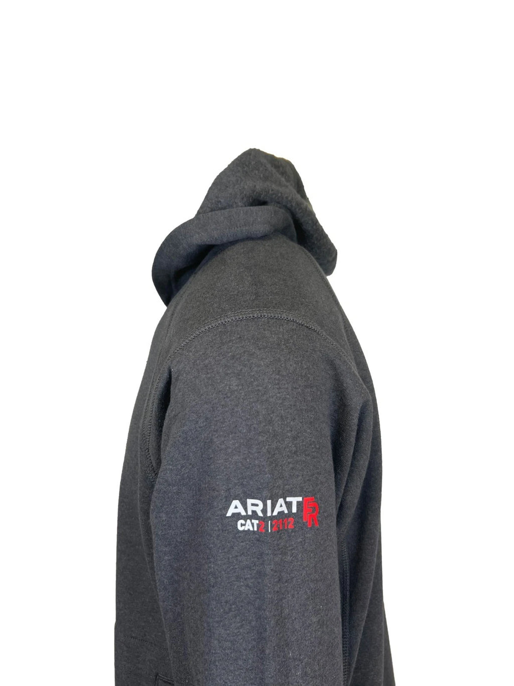 Ariat FR Men's Charcoal Heather Pullover Hoodie Long Sleeve (S72)