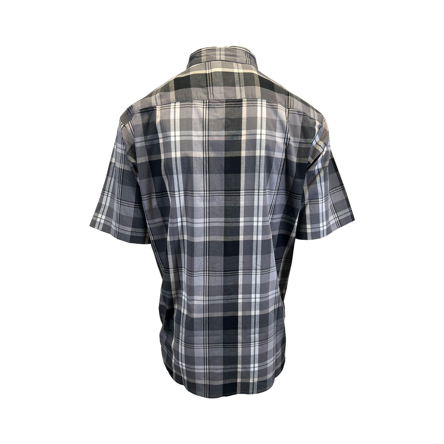Columbia Men's Flint Grey Multi Plaid Rapid Rivers II S/S Shirt (026)