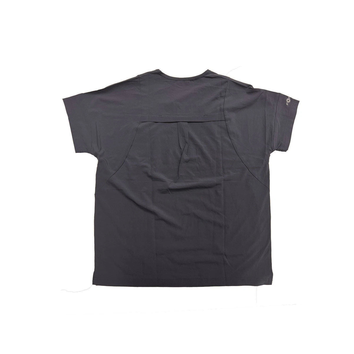 Carhartt Women's Pewter Grey Scrub - V-Neck Rugged Flex Force Logo Top (S50)