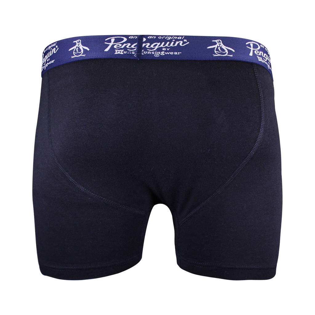 Original Penguin Men's Black Open Fly Boxer Brief (S01D)