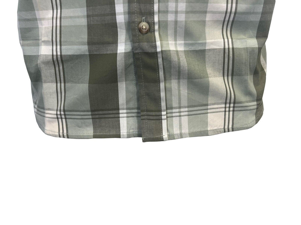 Columbia Men's Sage Leaf Multi Plaid Rapid Rivers II Short Sleeve Shirt (354)