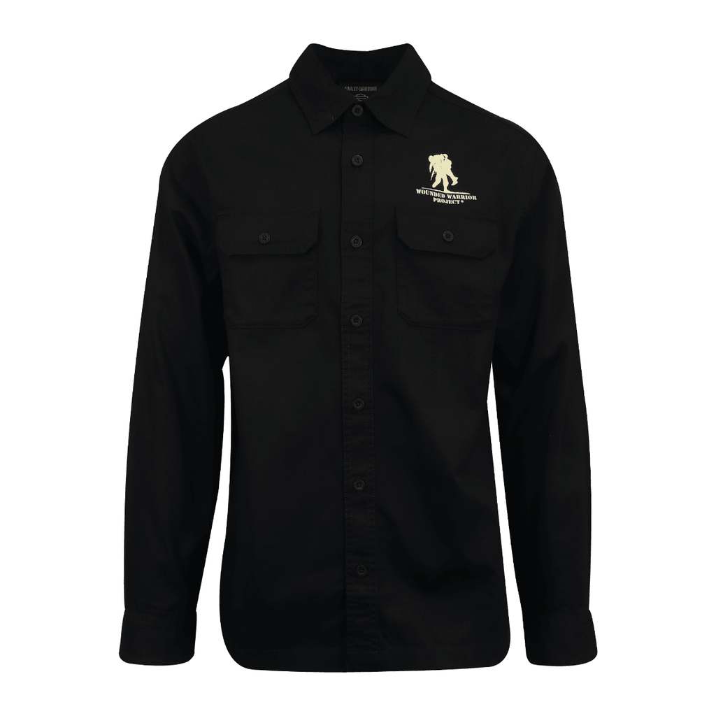HD Branded Men's Shirt Wounded Warrior Project L/S (156)