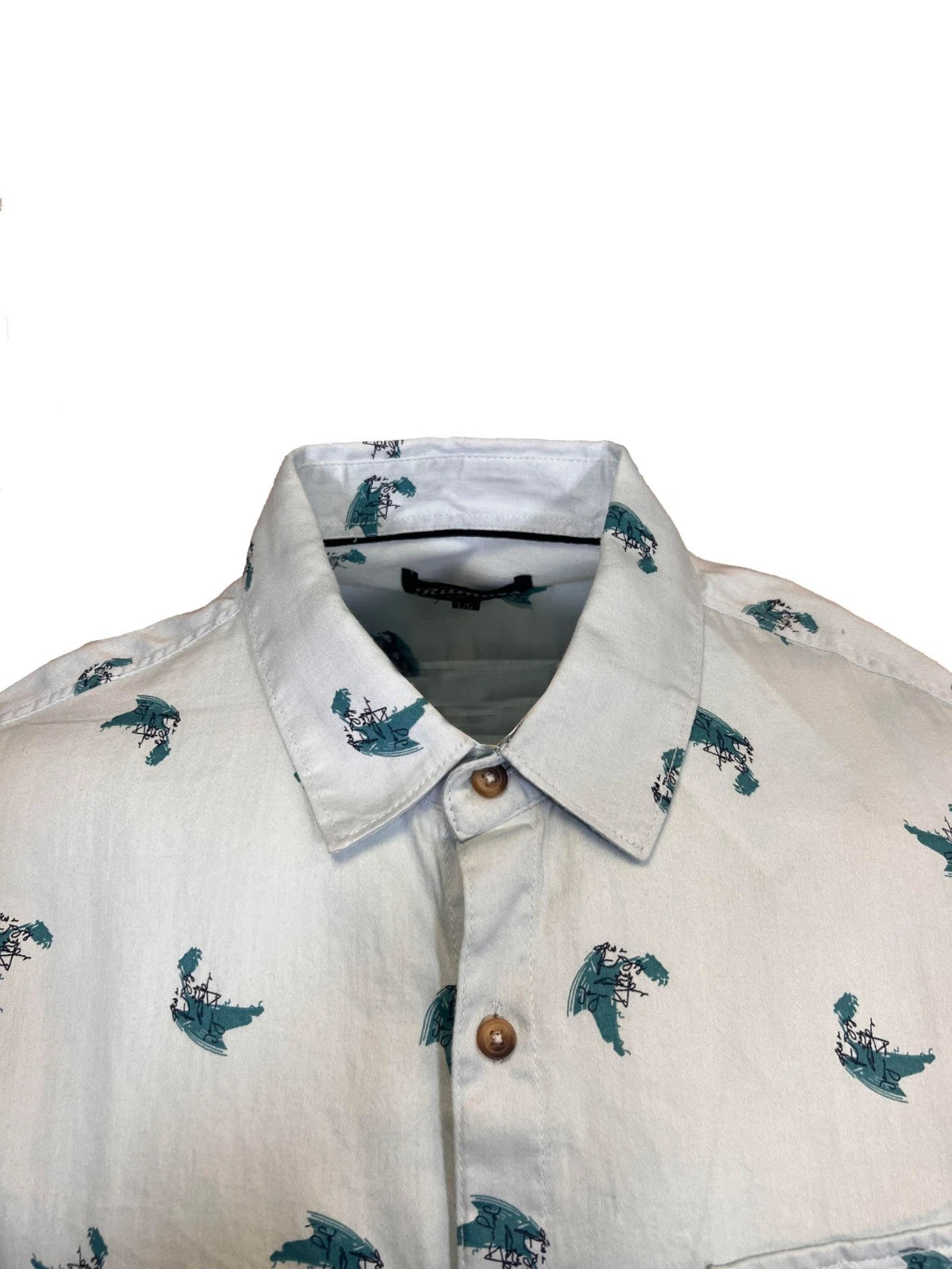 Rumors Men's Printed Shirt - Blue Tonal & Purple Striped 2 Pack S/S (S04 + S05)