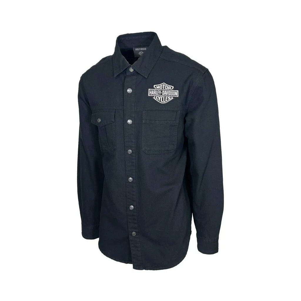 HD Branded  Men’s Black Shirt Spirit of Freedom Long Sleeve (355)