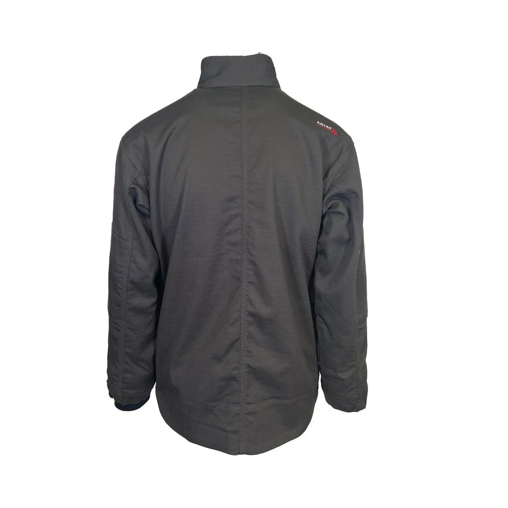 Ariat FR Men's Dark Grey Canvas Stretch Jacket Long Sleeve (S63)