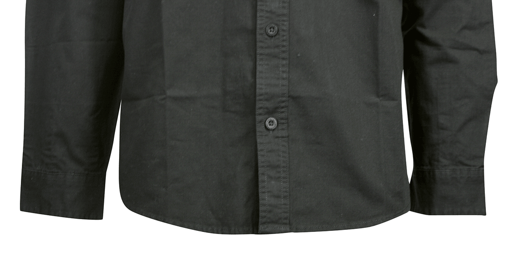 HD Branded Men's Shirt Black Beauty Park Shirt L/S Woven (S64)