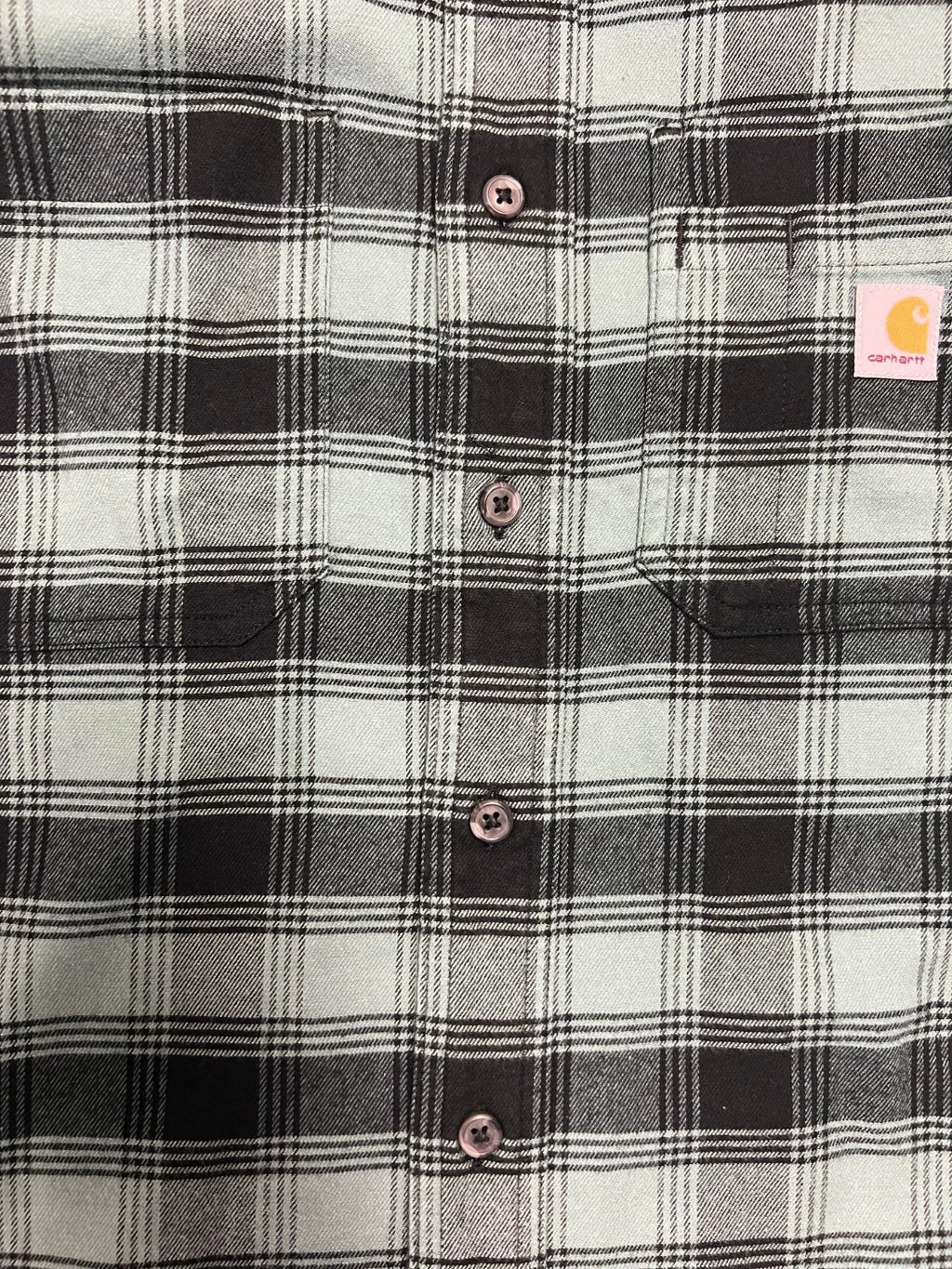 Carhartt Men's Sean Pine Shirt Plaid Rugged Flex Relaxed Fit Flannel L/S (S359)