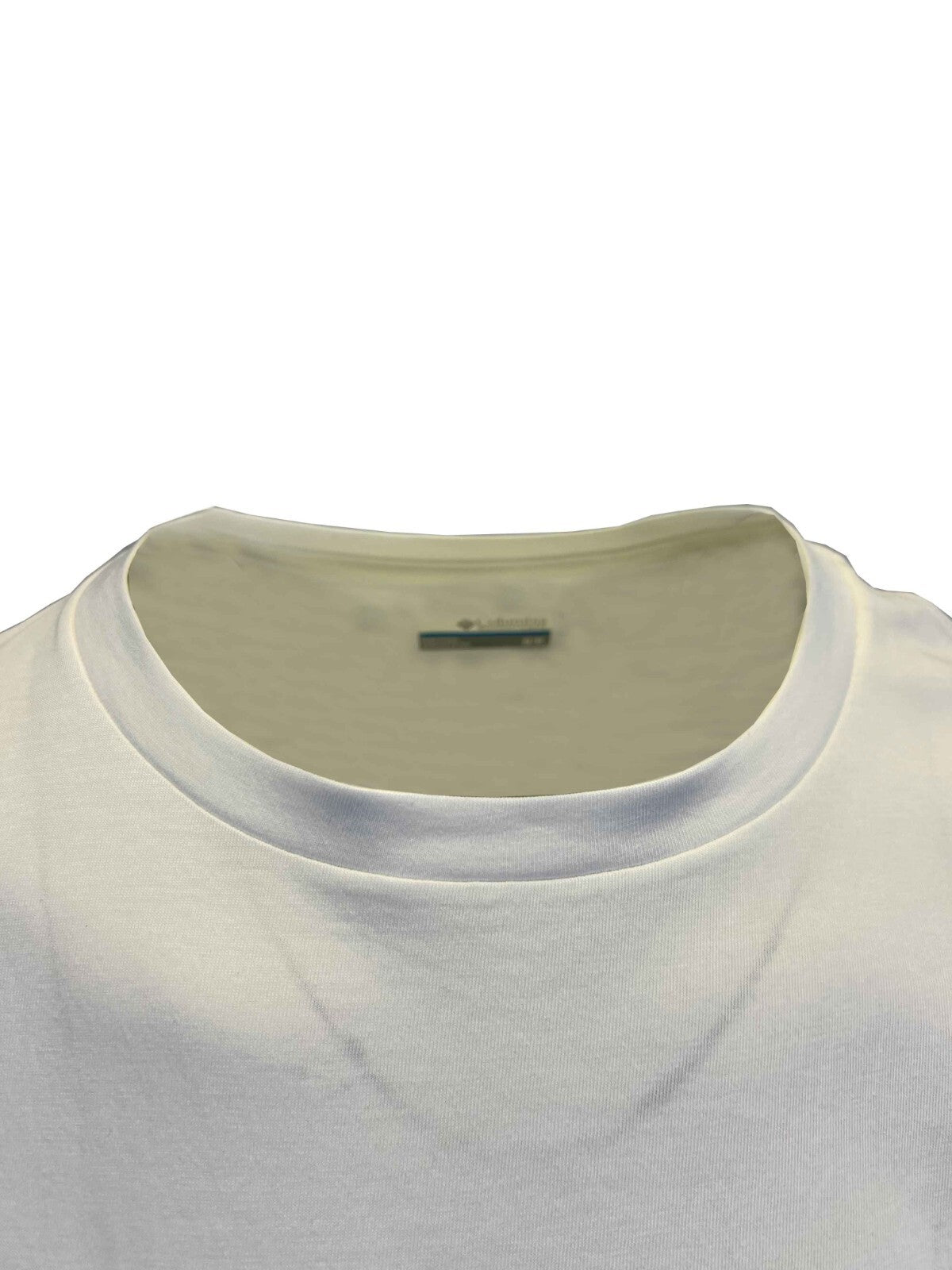 Columbia Men's White T-Shirt Path Lake II Graphic Brush With Nature S/S (S04)