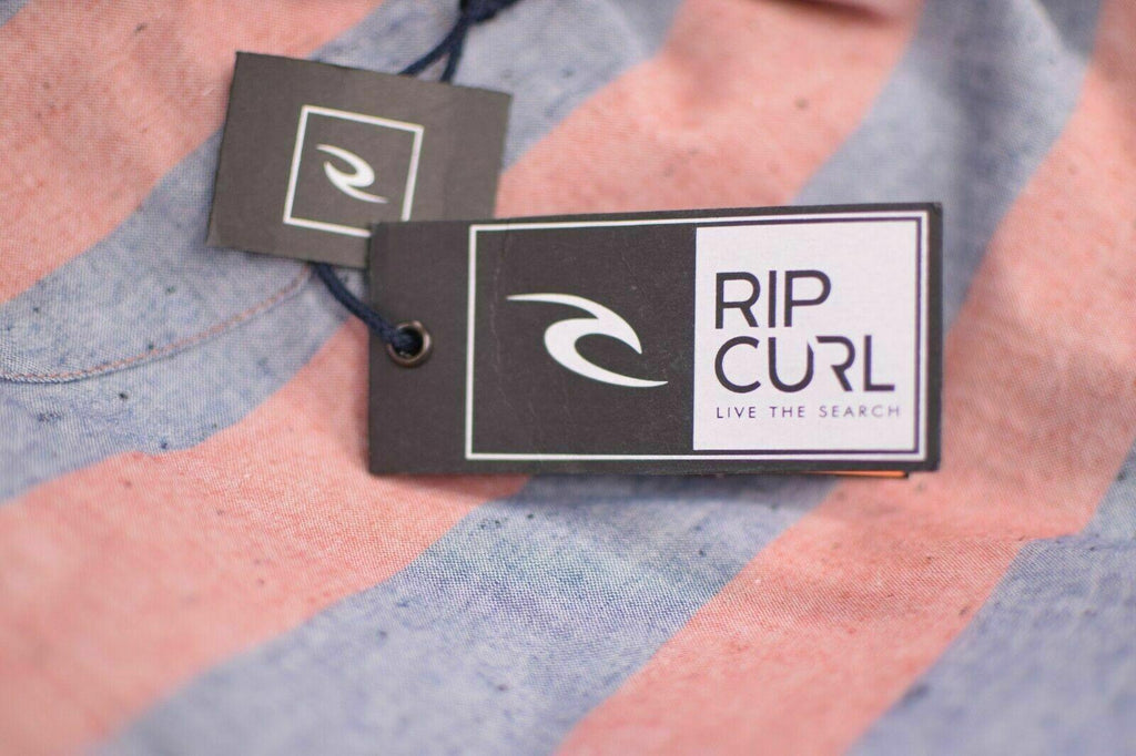 Rip Curl Men's Stripe S/S Woven Shirt (Retail $55)