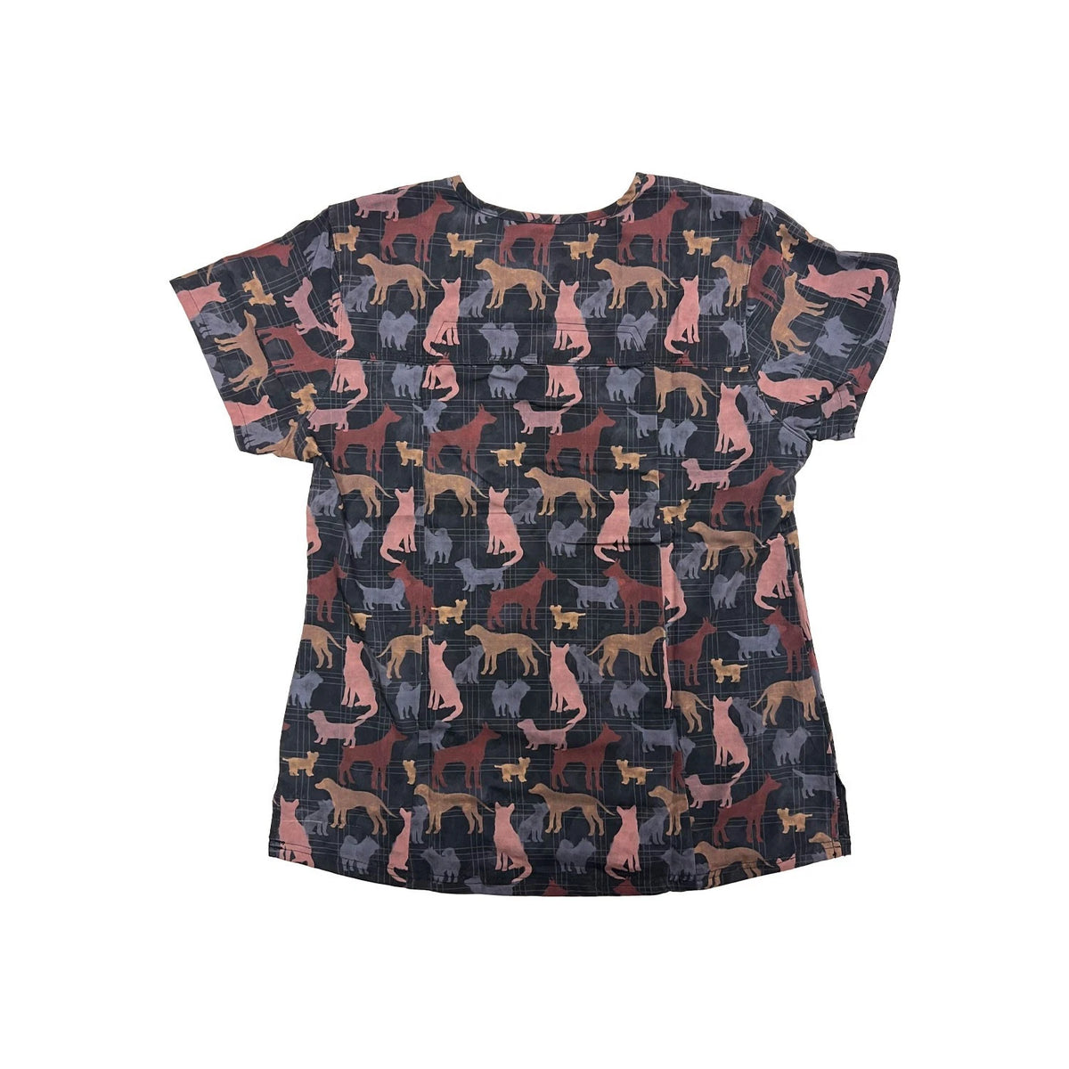 Carhartt Women's Heartwarming Hounds Scrub - One Pocket V-Neck Top (S46)