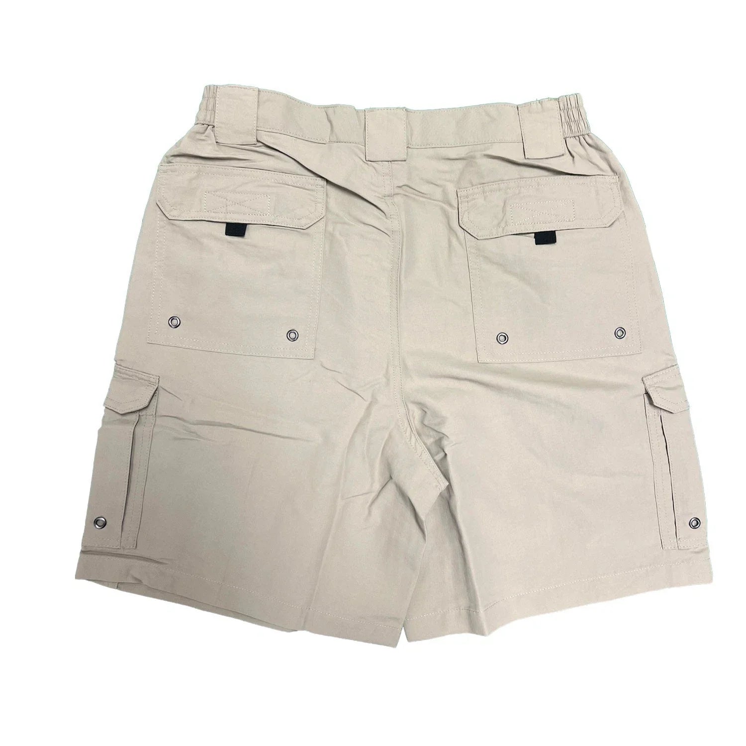 Bimini Bay Outfitters Men's Khaki Short Boca Grande II Fishing (S05)