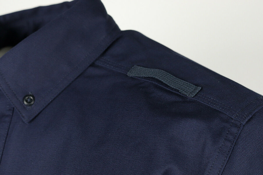 Carhartt Men's Navy United Rugged Professional Series L/S Woven Shirt (S24)
