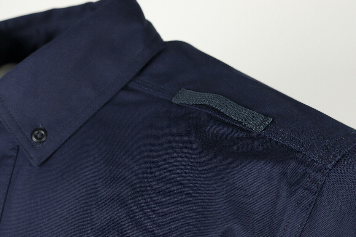 Carhartt Men's Navy United Rugged Professional Series L/S Woven Shirt (S24)