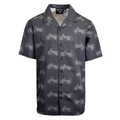 HD Branded Men's Shirt Black Fueled Allover Custom Print S/S (S60)