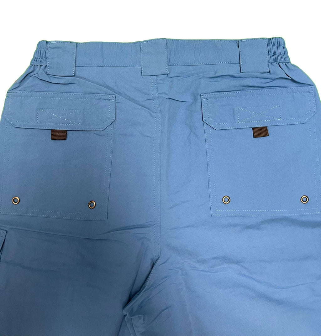 Bimini Bay Outfitters Men's Blue Wave Short Boca Grande II Fishing (S08)