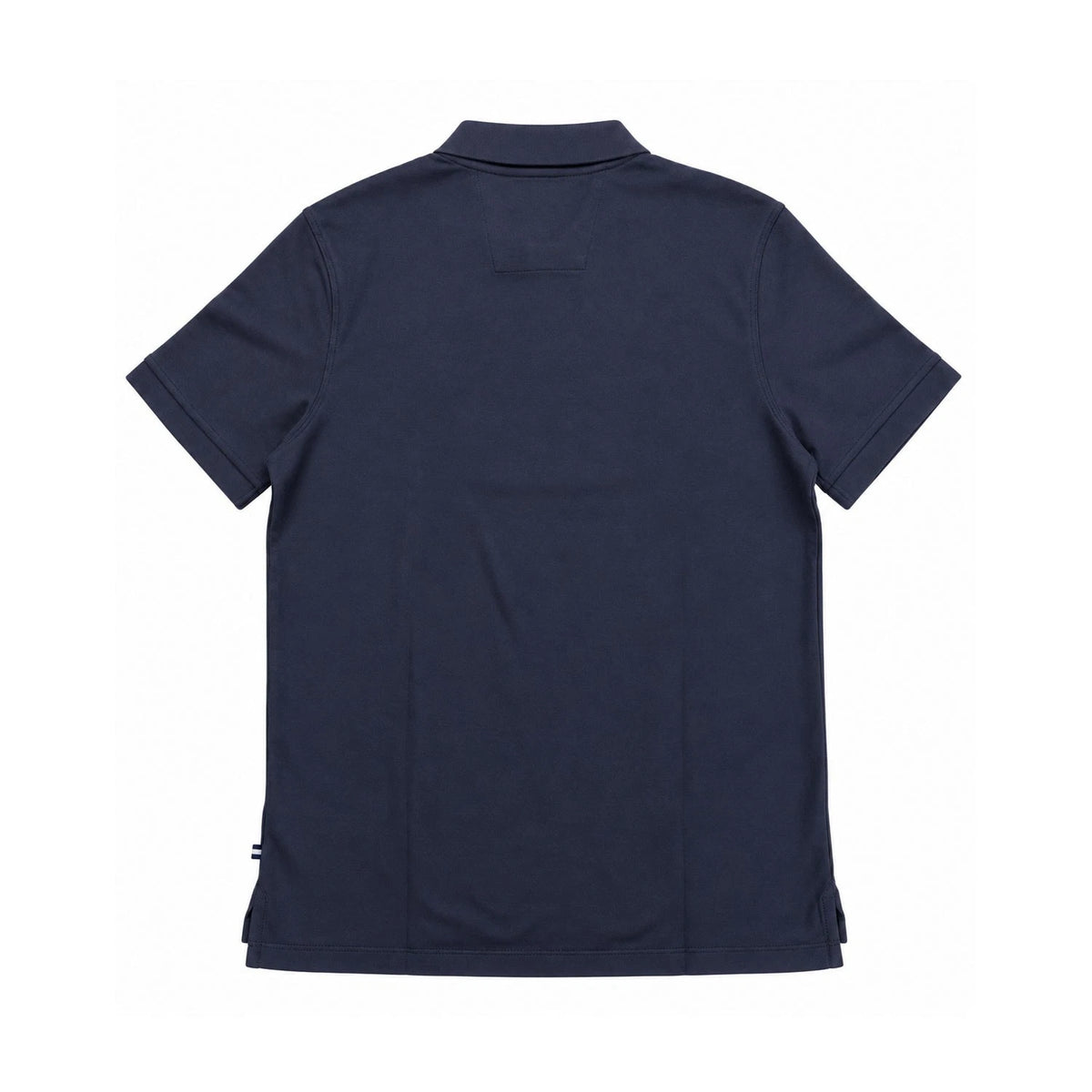 Nautica Men's Navy Blue T-Shirt - Solid Deck Polo Tee S/S (S23)