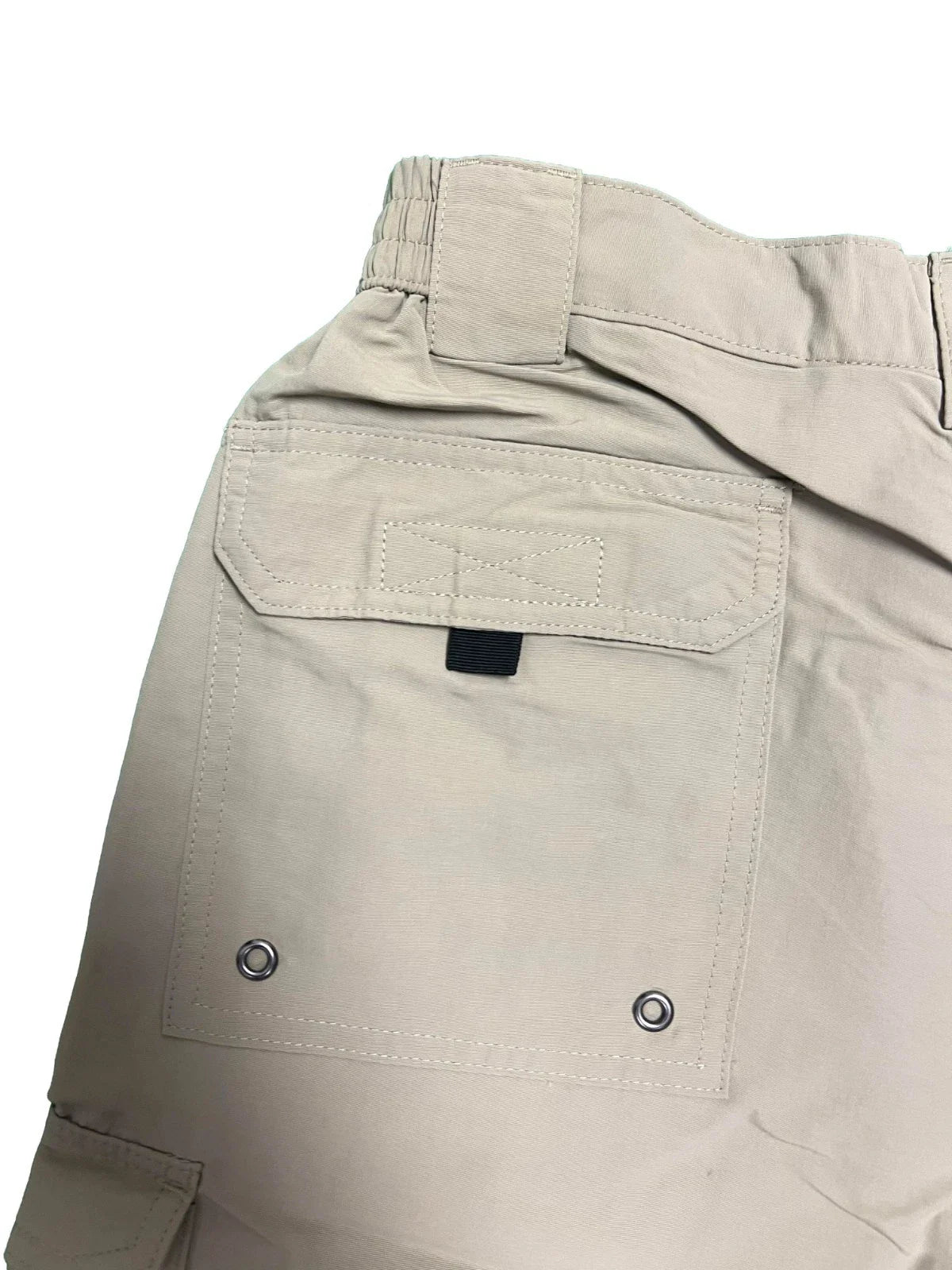 Bimini Bay Outfitters Men's Khaki Short Boca Grande II Fishing (S05)