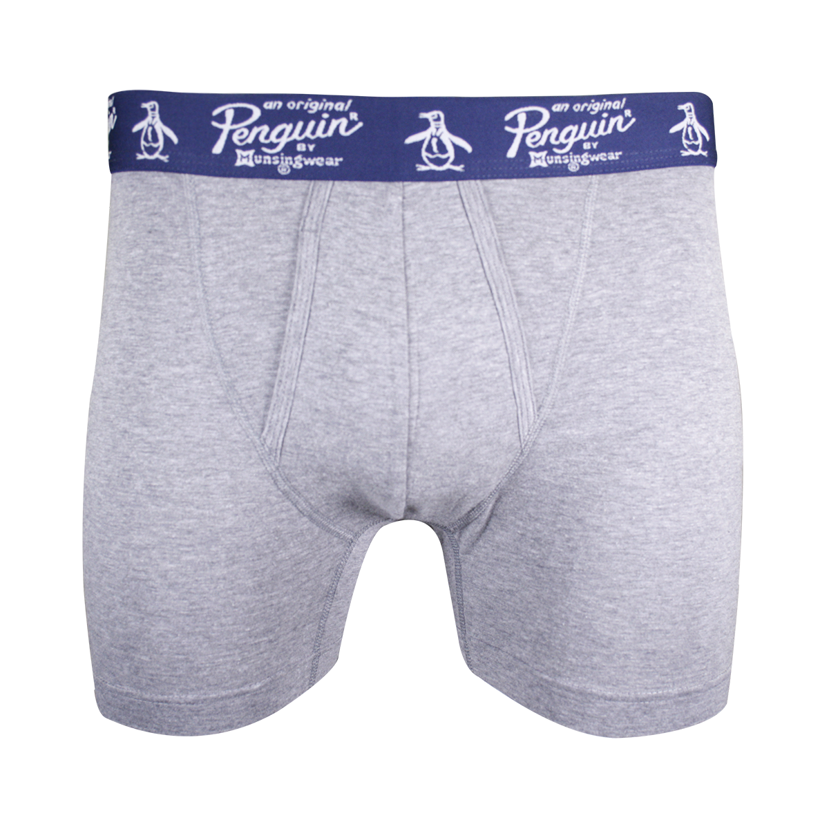 Original Penguin Men's Grey Open Fly Boxer Brief (S01A)
