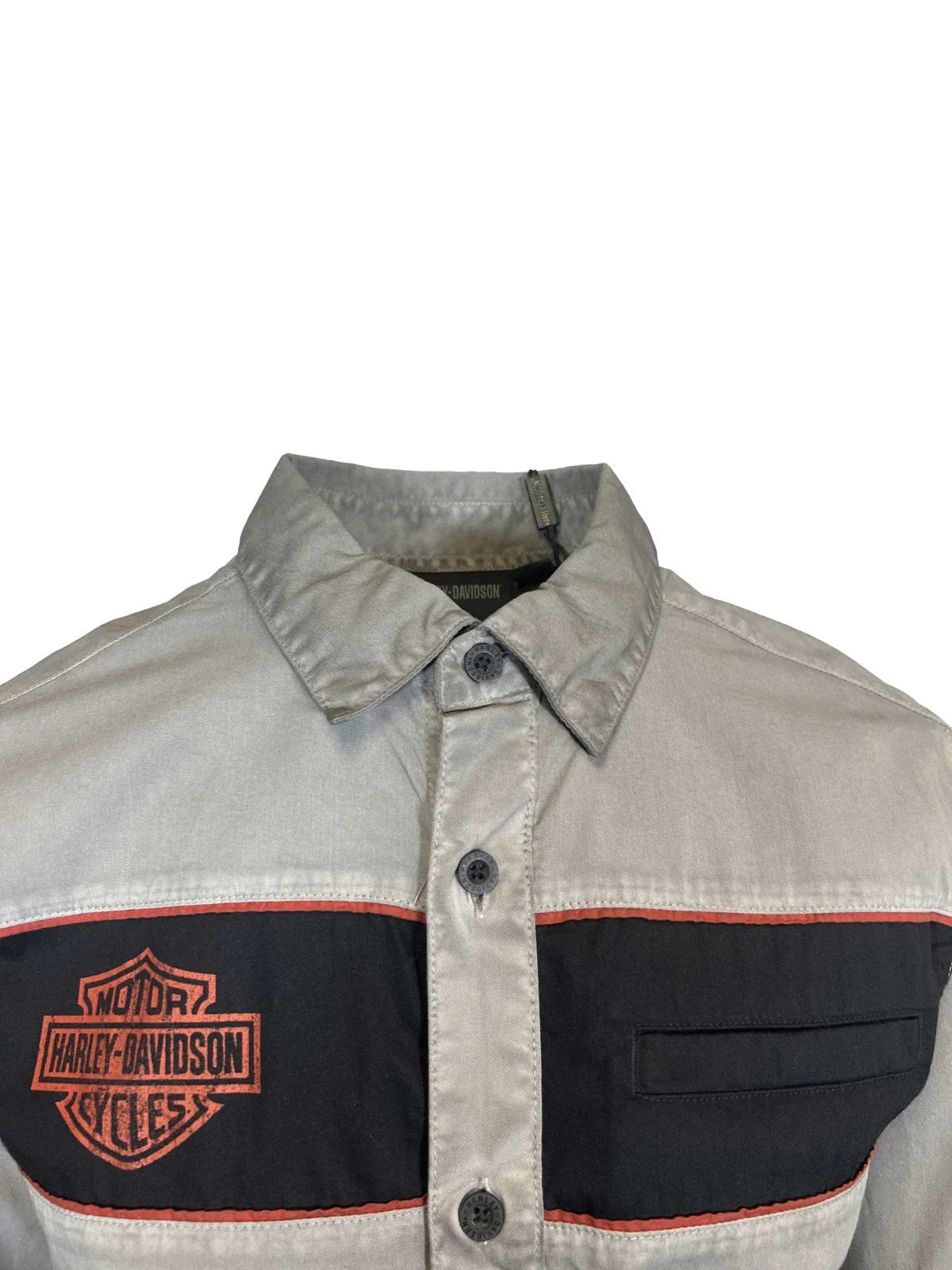 HD Branded Men's Blackened Pearl Shirt Iron Bond Copperblock L/S (356)