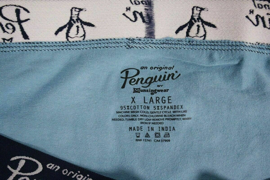 Original Penguin Men's Light Turquoise Open Fly Boxer Brief (S01B)