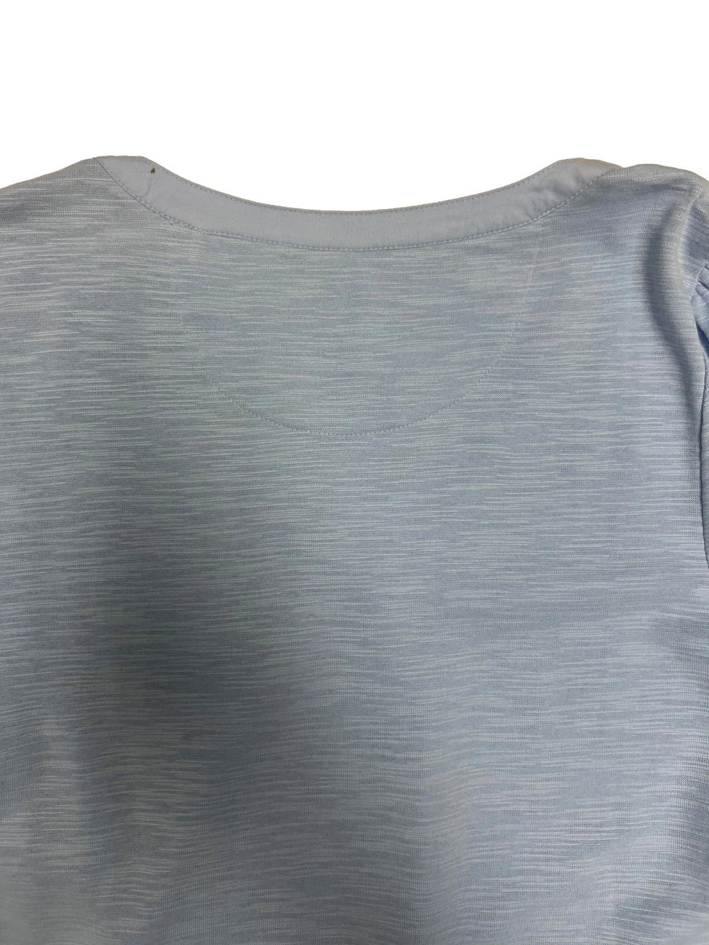 Tommy Bahama Women's Light Sky Top Ashby Isles Puff Sleeve Henley L/S (S10)