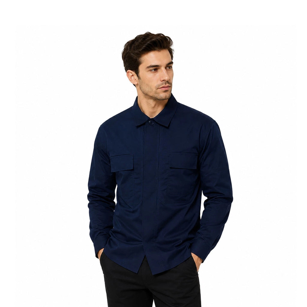 5.11 Tactical Men's Navy Shirt Flexlite Pro Long Sleeve (S03)