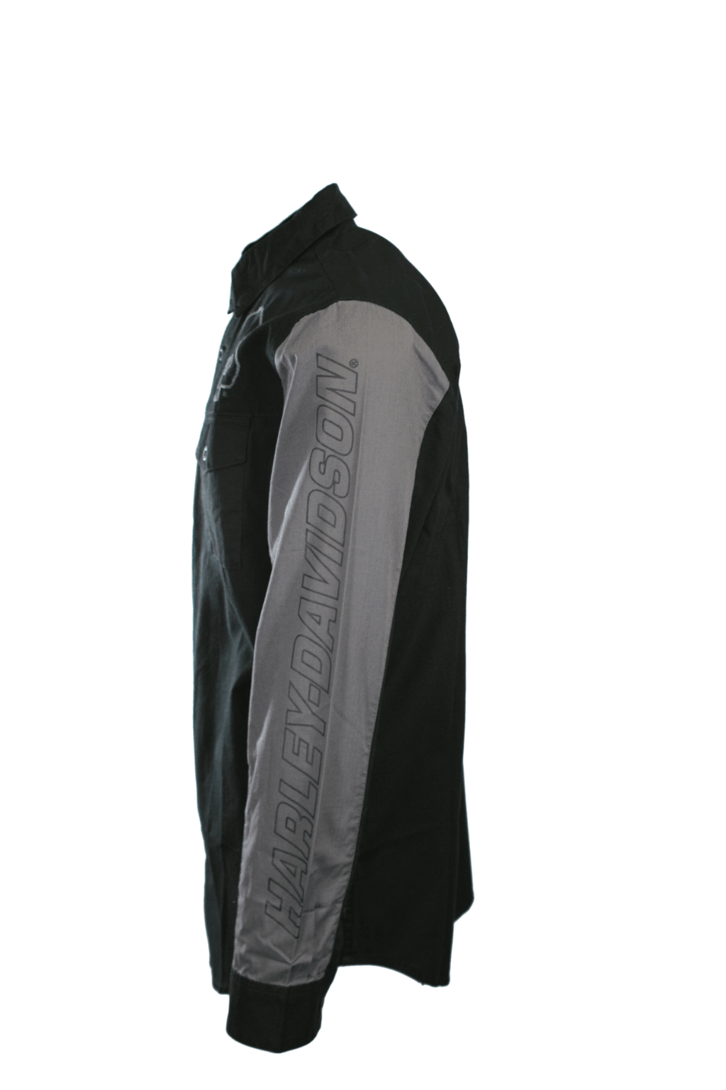 HD Branded Men's Shirt Black Beauty Willie G Skull Viper L/S (S63)