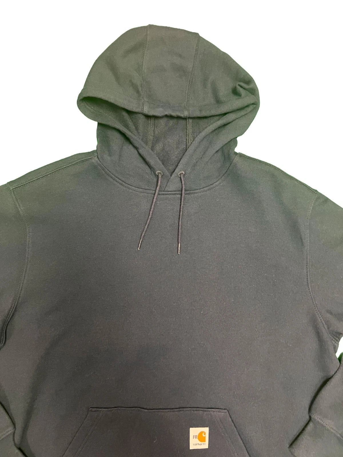 Carhartt FR Men's Navy Sweatshirt Midweight Hooded Pullover (S44)