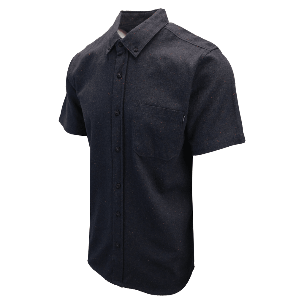 Rip Curl Men's Navy Red Spot S/S Woven Shirt (S02)