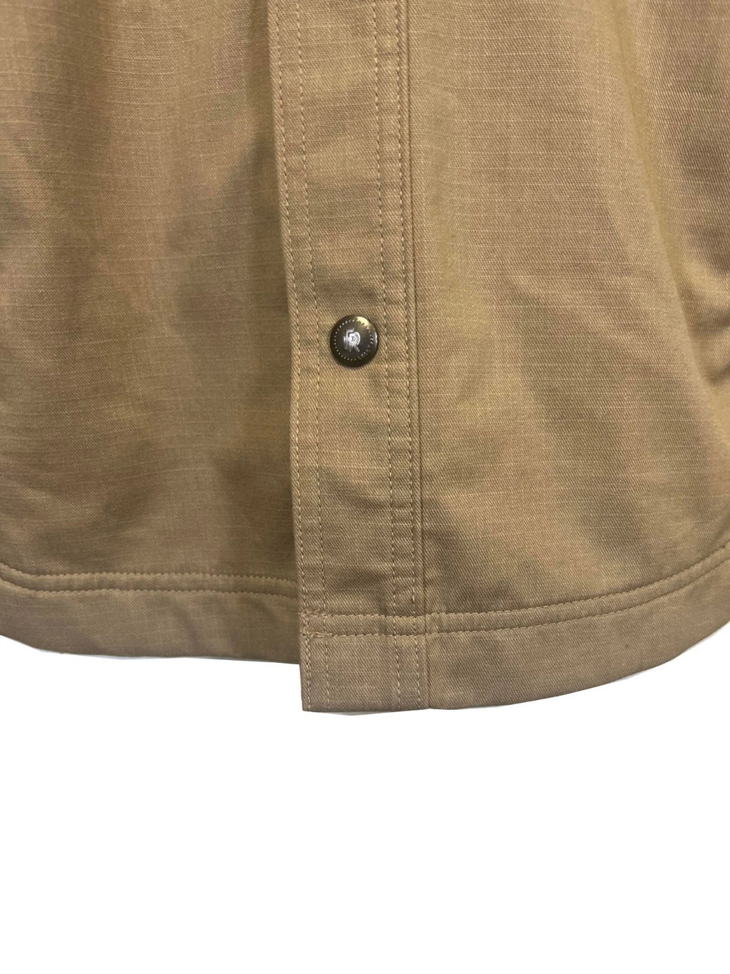 Ariat FR Men's Khaki Shirt Ripstop Softshell Flame Resistant Long Sleeve (S57)