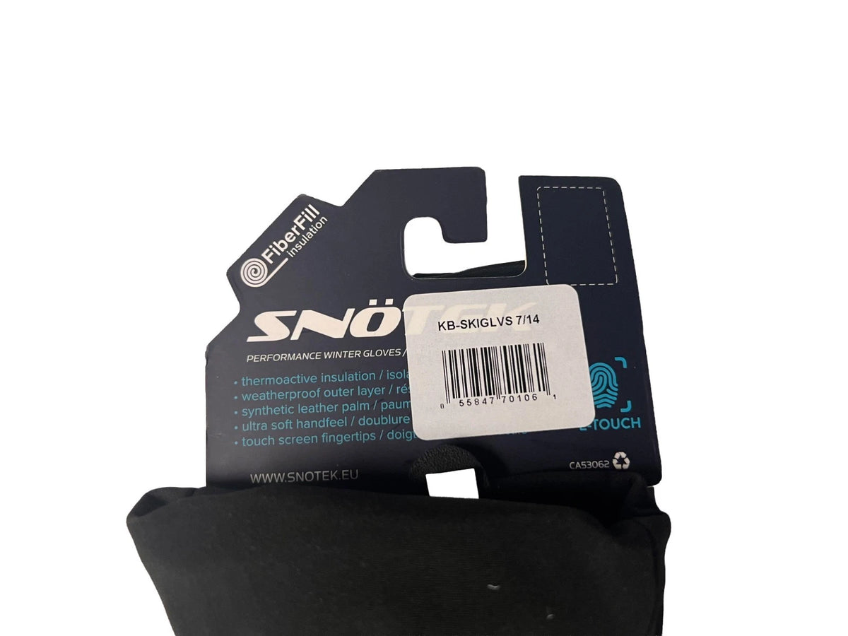Snotek Junior's Gloves -ST381 , ST371 Performance Ski Glove 2 Pack (S06) + (S07)
