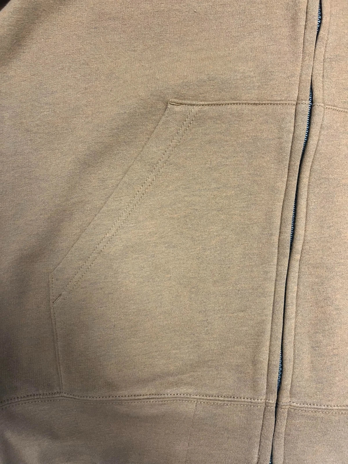 Carhartt FR Men's Brown Sweatshirt Midweight Hooded Zip Front (S46)