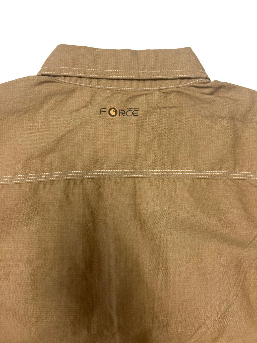 Carhartt FR Women's Dark Khaki Shirt Flame Resistant Long Sleeve Lightweight