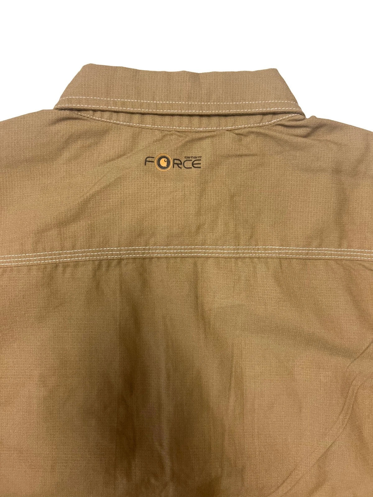 Carhartt FR Women's Dark Khaki Shirt Flame Resistant Long Sleeve Lightweight