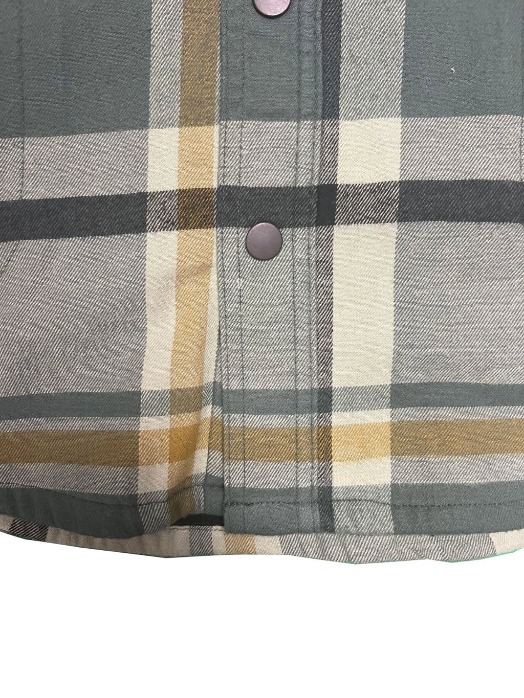 Carhartt Men's Green Shirt Rugged Flex Hooded Plaid Fleece Lined Shacket (S049)