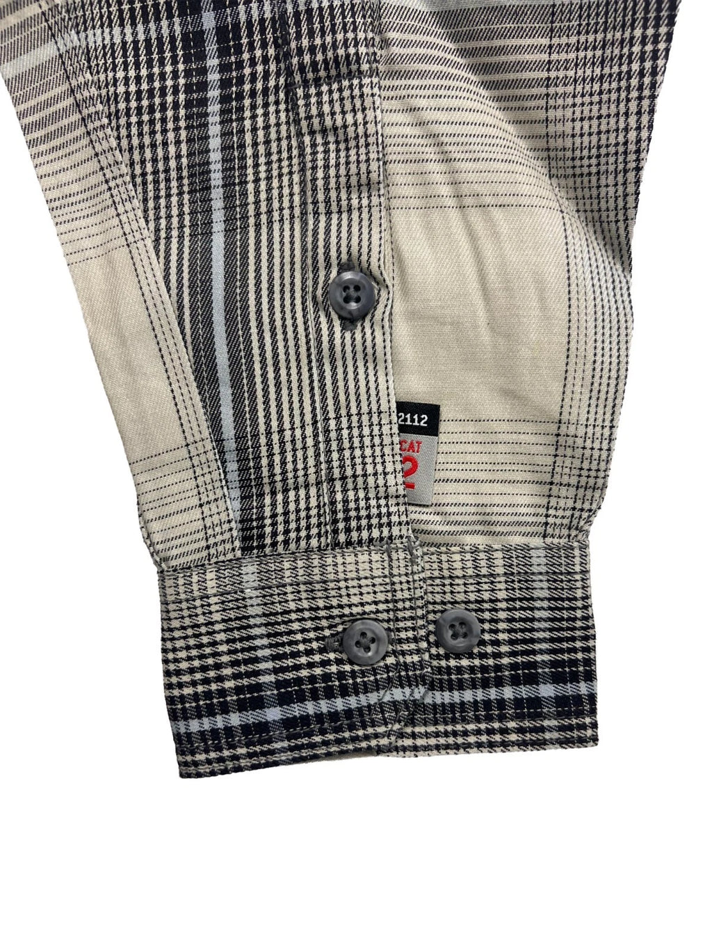 Carhartt FR Men's Light Grey Plaid Shirt -Rugged Flex Work Wear L/S CAT 2 (S372)