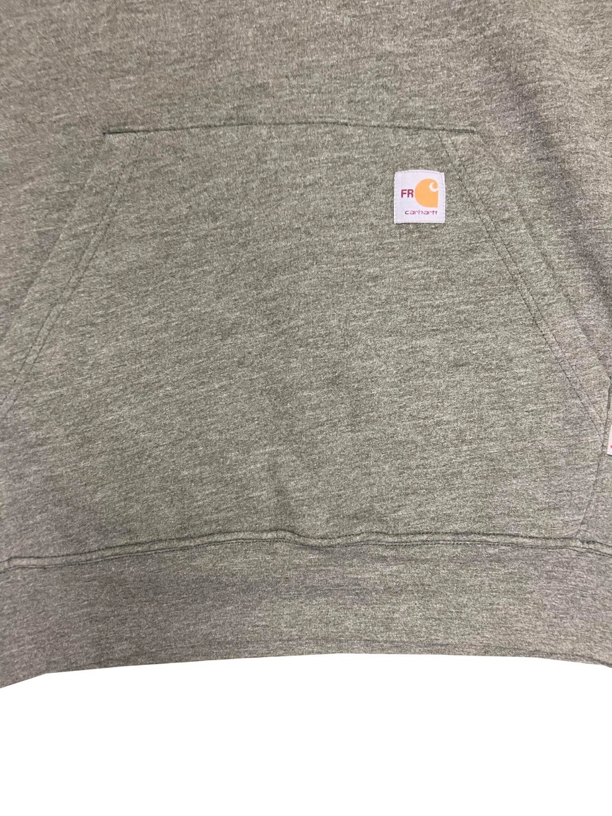 Carhartt FR Men's Moss Green Sweatshirt Midweight Hooded Pullover (S55)
