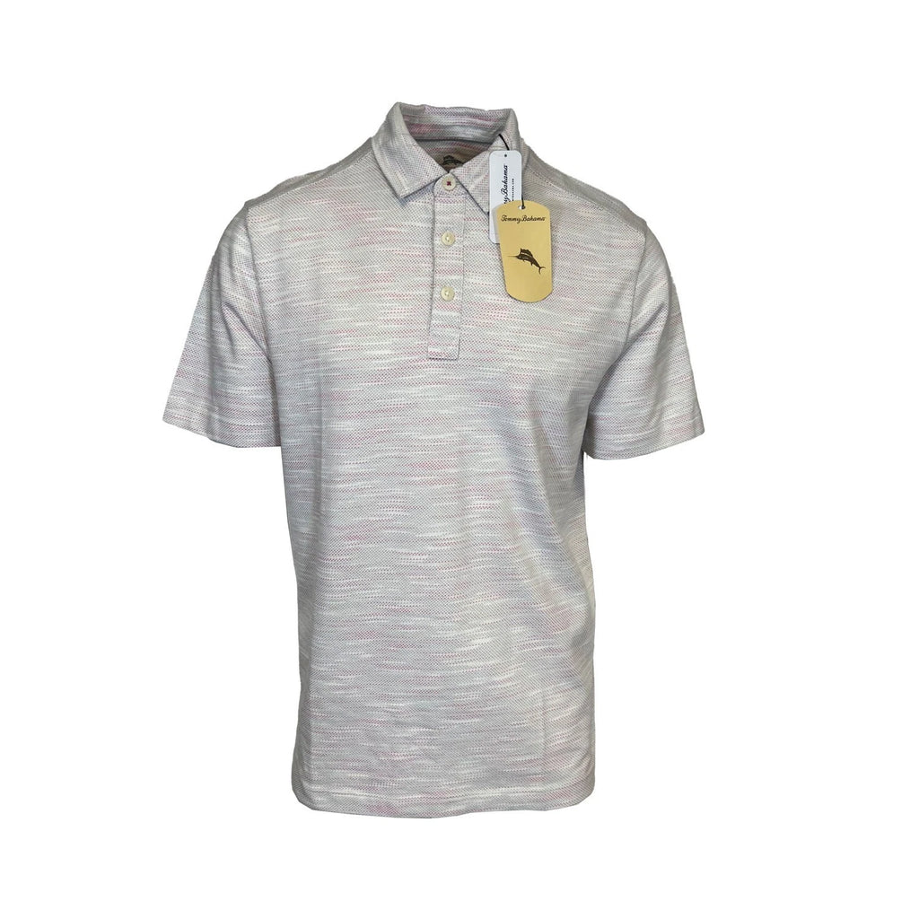 Tommy Bahama Men's Festival T-Shirt Ocean Sails Knit Polo 3 Buttons S/S (S63)