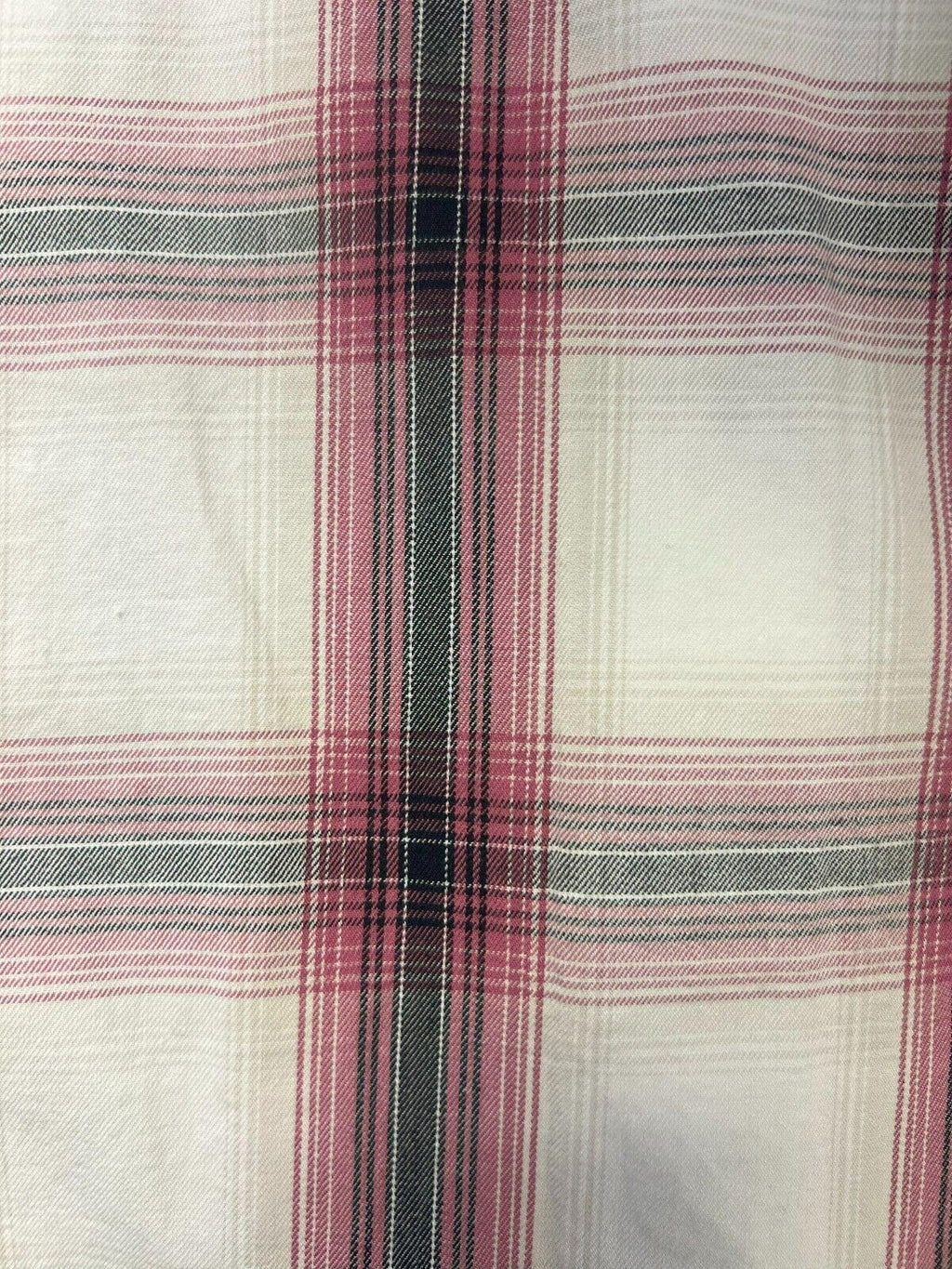 HD Branded Men's Shirt Red Plaid Forever S/S Woven (S54)