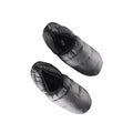 Bench Men's Charcoal Heather Puffer Slippers with Rubber Sole FiberFill (S01)