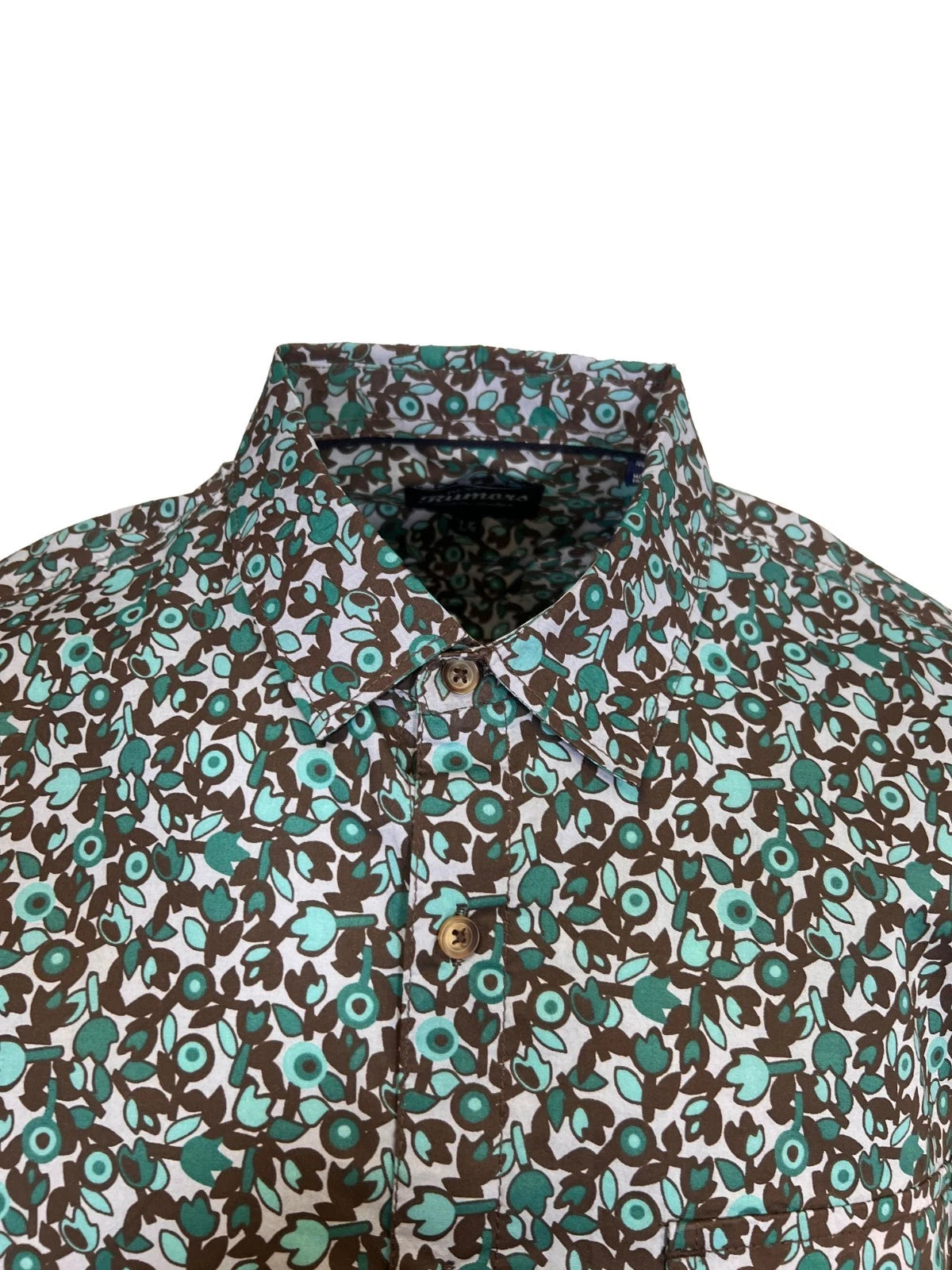 Rumors Men's Printed Shirt - Green Leaf & Teal Leaf 2 Pack S/S (S06 + S09)