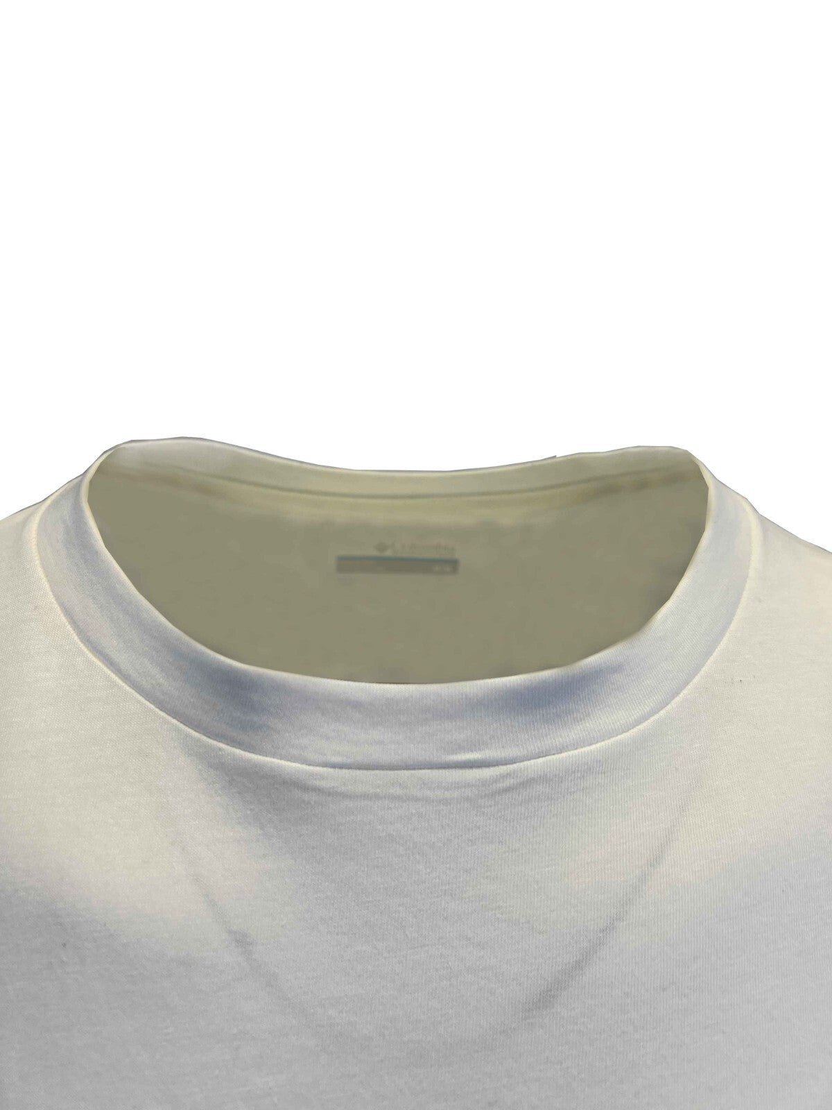 Columbia Men's White T-Shirt Path Lake II Graphic Circular Linescape S/S (S06)