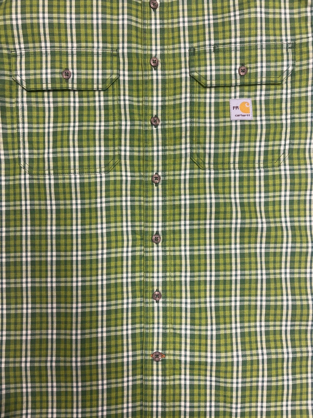 Carhartt FR Men's Chive Shirt Rugged Flex Loose Fit Twill Plaid L/S (S363)
