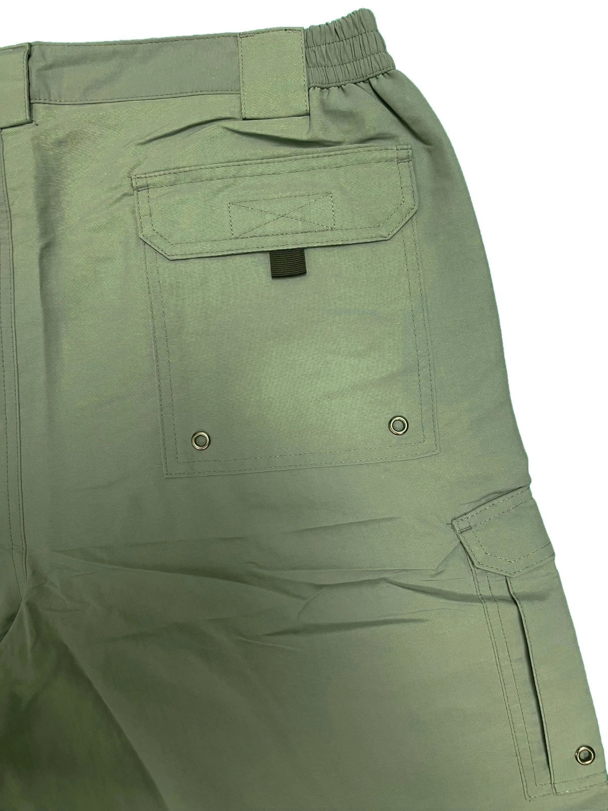 Bimini Bay Outfitters Men's Green Short Boca Grande II Fishing (S09)