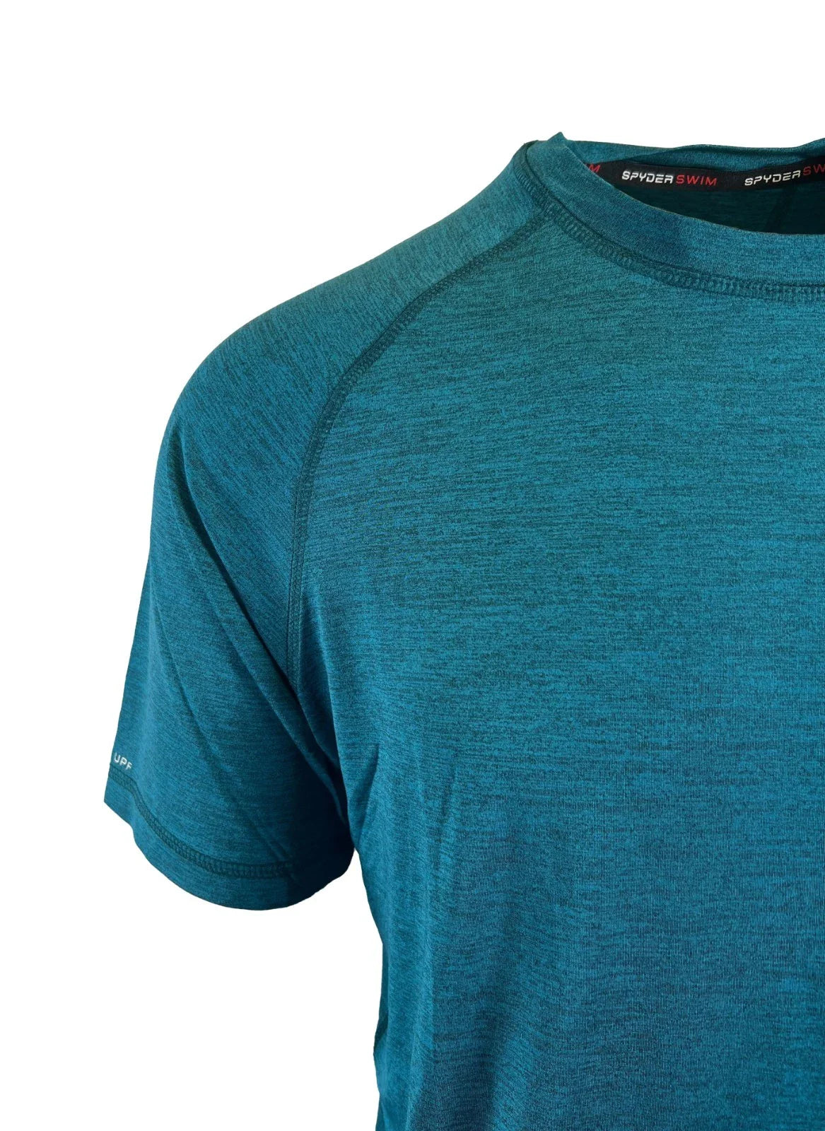 Spyder Swim Men's Ocean Solid T-Shirt Rashguard Quick Dry UPF Lightweight Hybrid S/S
